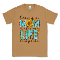 Toasted Coconut Being a Mom makes my life complete Mother's Day Classic Tee - CowGirlArtShop