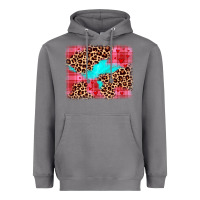 Storm valentine's day leopard background Heavyweight Hoodie - JahusDesignShop