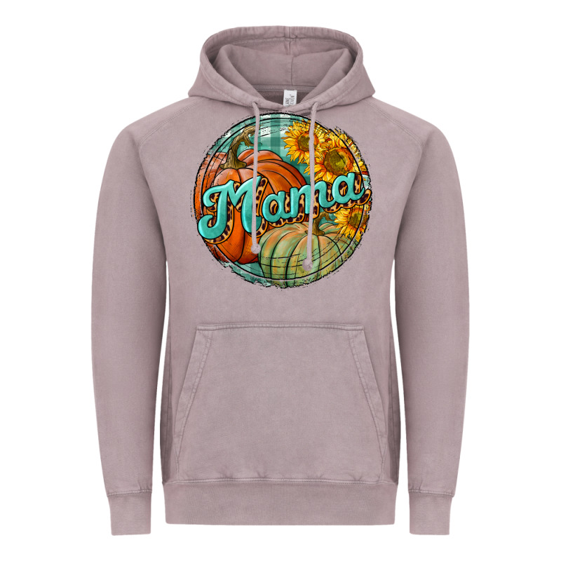 Pumpkin Mama With Background Vintage Hoodie by BundleAndBundleShop | Teevron