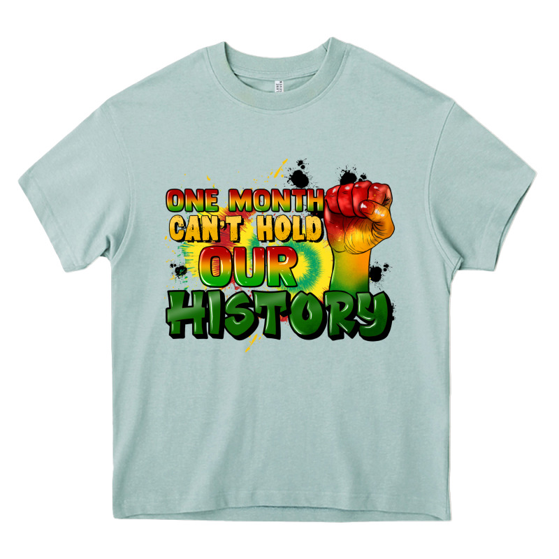 One Month Cant Hold Our History Heavy Core Tee by CowGirlArtShop | Teevron