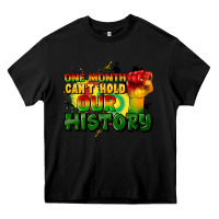 Black one month cant hold our history Heavy Core Tee - CowGirlArtShop