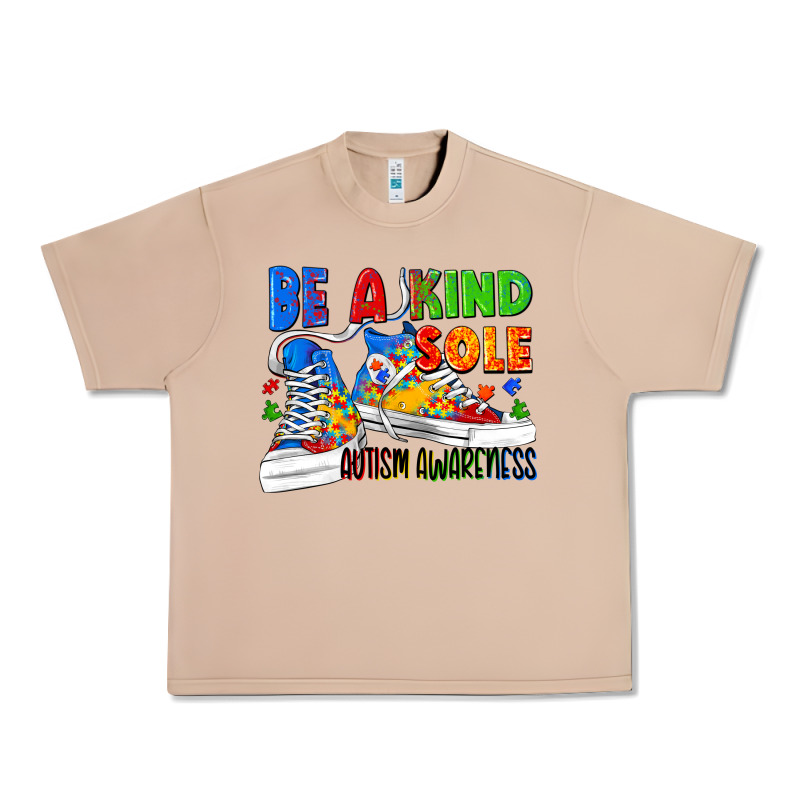 Be A Kind Sole Autism Awareness Urban Heavy Tee by FaDigitalArtStudio | Teevron