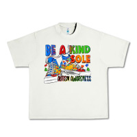 Pistachio Be a kind sole Autism Awareness Urban Heavy Tee - FaDigitalArtStudio