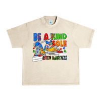 Sandshell Be a kind sole Autism Awareness Urban Heavy Tee - FaDigitalArtStudio