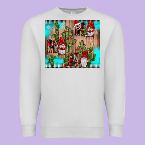 Ho Ho Ho Gnome Premium Sweatshirt Designed By Jahusdesignshop