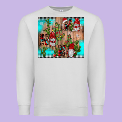 Ho Ho Ho Gnome Premium Sweatshirt Designed By Jahusdesignshop