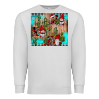 Dove Grey ho ho ho gnome Premium Sweatshirt - JahusDesignShop