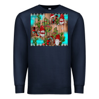 Navy ho ho ho gnome Premium Sweatshirt - JahusDesignShop