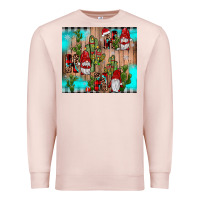 Pale Pink ho ho ho gnome Premium Sweatshirt - JahusDesignShop