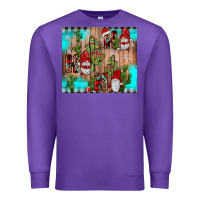Purple ho ho ho gnome Premium Sweatshirt - JahusDesignShop