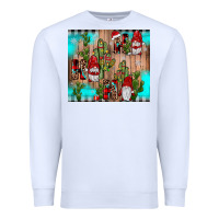 White ho ho ho gnome Premium Sweatshirt - JahusDesignShop