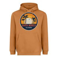 Meerkat santa monica california Heavyweight Hoodie - artisFamous