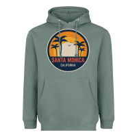 Sage santa monica california Heavyweight Hoodie - artisFamous