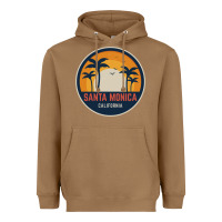 Toasted Coconut santa monica california Heavyweight Hoodie - artisFamous