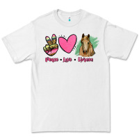 White peace love horses Premium Tee - RanaPortraitStore