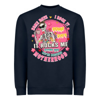 Navy funny motherhood Heavyweight Sweatshirt - JahusDesignShop