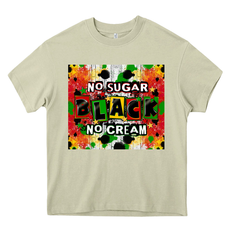 No Sugar No Cream Black Tumbler Heavy Core Tee by CowGirlArtShop | Teevron