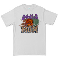Dove Grey Basketball Mom Premium Tee - HowdyJamesFarm