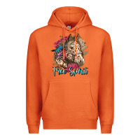 Carrot free spirit appaloosa horse Premium Hoodie - LillyAllenDesigns