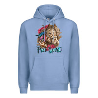 Colony Blue free spirit appaloosa horse Premium Hoodie - LillyAllenDesigns