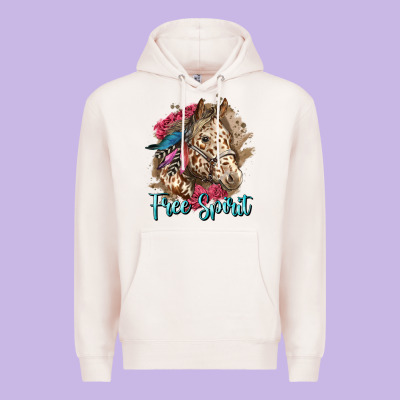 Free Spirit Appaloosa Horse Premium Hoodie Designed By Lillyallendesigns