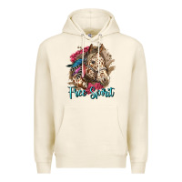 Tofu free spirit appaloosa horse Premium Hoodie - LillyAllenDesigns