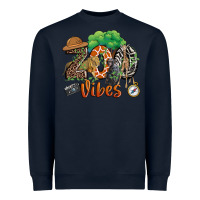 Navy zoo vibes Heavyweight Sweatshirt - JahusDesignShop