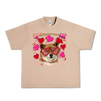 Burro valentine's shiba inu Urban Heavy Tee - RanaPortraitStore