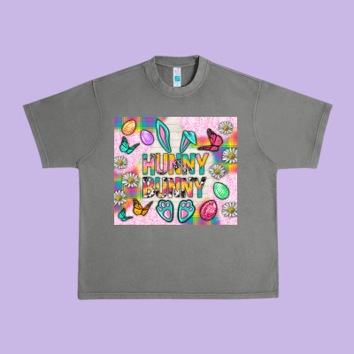 Hunny Bunny And Egg Easter Tumbler Urban Heavy Tee Designed By Bundleandbundleshop