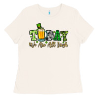 Bone Today we are all Irish Ladies Tee - OliviaCreatesArt