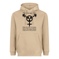 Mushroom this is the age of sin   transgender symbol Heavyweight Hoodie - artisFamous