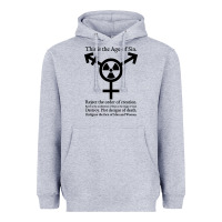 Heather Grey this is the age of sin   transgender symbol Heavyweight Hoodie - artisFamous