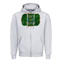 Heather Grey teach love inspire chalkboard Zipper Hoodie - AdoDesignShop