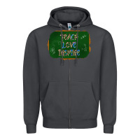 Smoke teach love inspire chalkboard Zipper Hoodie - AdoDesignShop