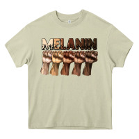 Mossy melanin juneteenth Heavy Core Tee - CowGirlArtShop