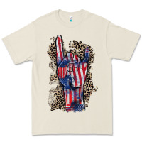 Bone Freedom rock hand 4th of july Premium Tee - CowGirlArtShop