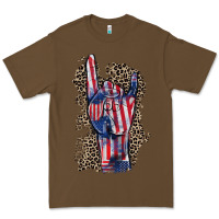 Cacao Freedom rock hand 4th of july Premium Tee - CowGirlArtShop