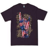 Freedom Rock Hand 4th Of July Premium Tee | Teevron