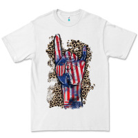 White Freedom rock hand 4th of july Premium Tee - CowGirlArtShop