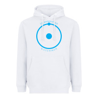 White dr manhattan Heavyweight Hoodie - artisFamous