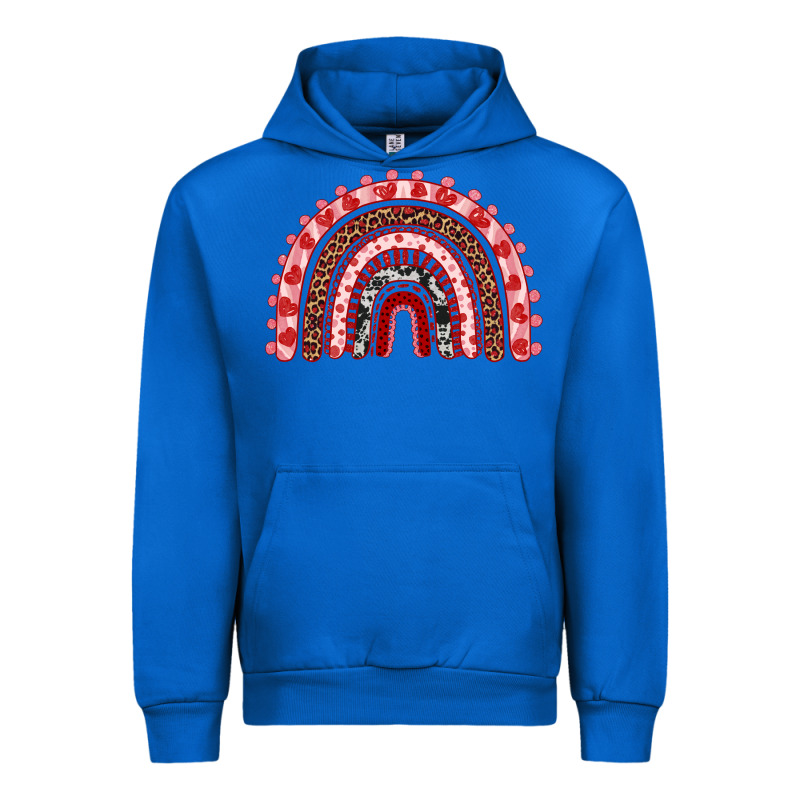 Valentines Day Rainbow Urban Hoodie by RanaPortraitStore | Teevron