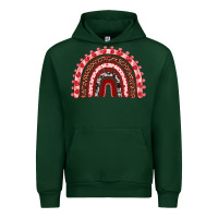 Forest Green valentines day rainbow Urban Hoodie - RanaPortraitStore