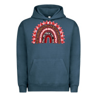 Pigment Midnight Navy valentines day rainbow Urban Hoodie - RanaPortraitStore