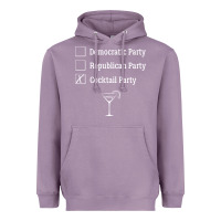 Lavender democratic republican cocktail party funny Heavyweight Hoodie - artisFamous