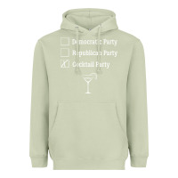 Matcha democratic republican cocktail party funny Heavyweight Hoodie - artisFamous