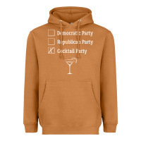 Meerkat democratic republican cocktail party funny Heavyweight Hoodie - artisFamous