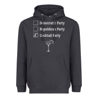 Smoke democratic republican cocktail party funny Heavyweight Hoodie - artisFamous