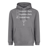 Storm democratic republican cocktail party funny Heavyweight Hoodie - artisFamous