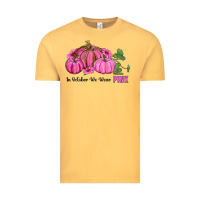 Vintage Mustard in october we wear pink pumpkin and sunflowers Vintage Tee - RanaPortraitStore