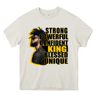 Strong Powerful Confident King Blessed Unique Heavy Core Tee | Teevron